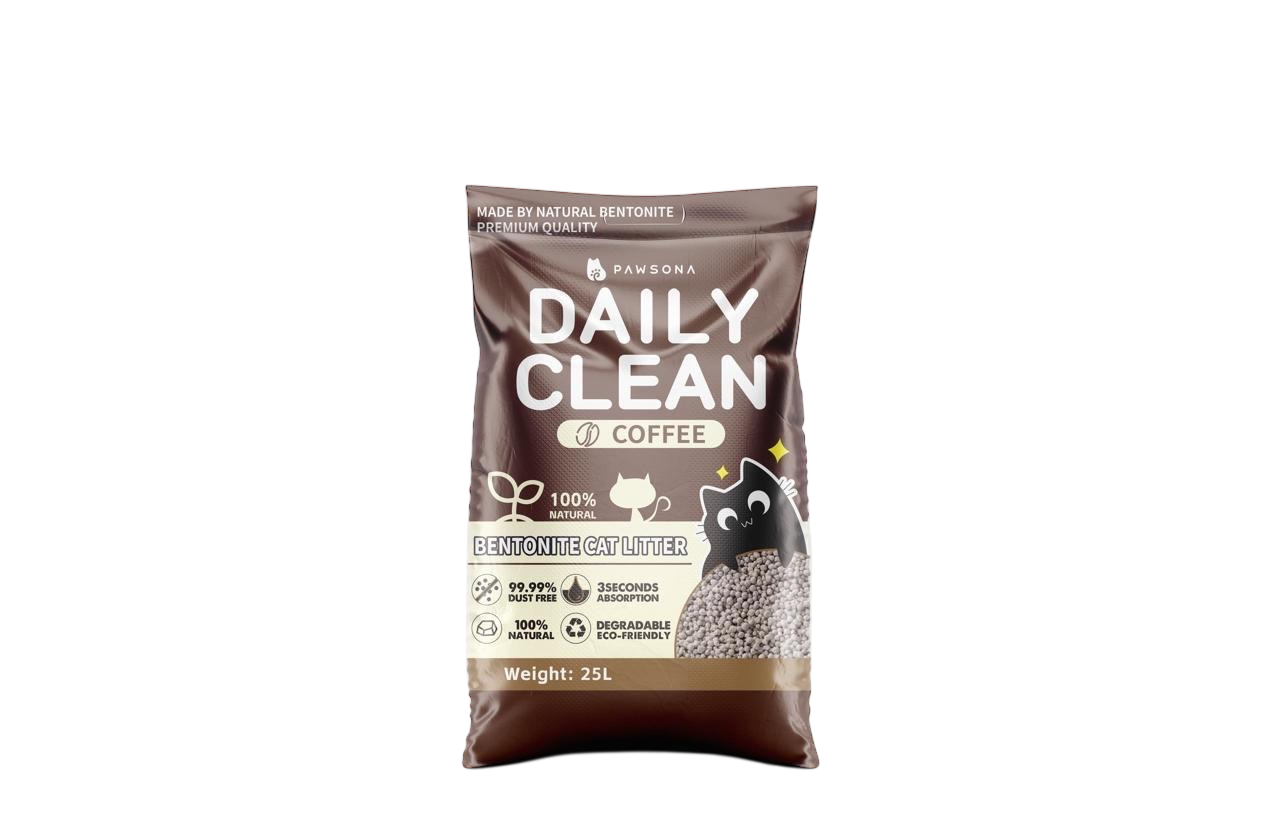 Daily Clean Cat Litter - Coffee