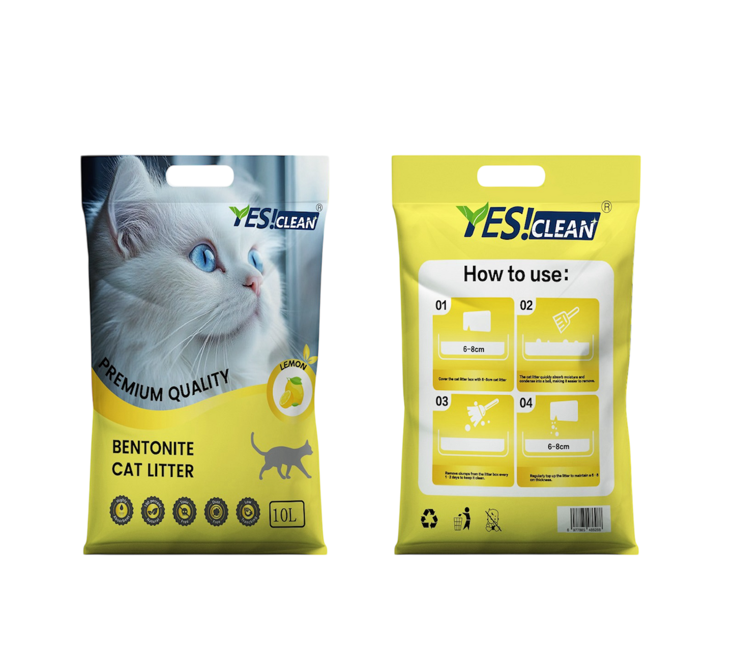 Yes Clean Cat Litter - Lemon