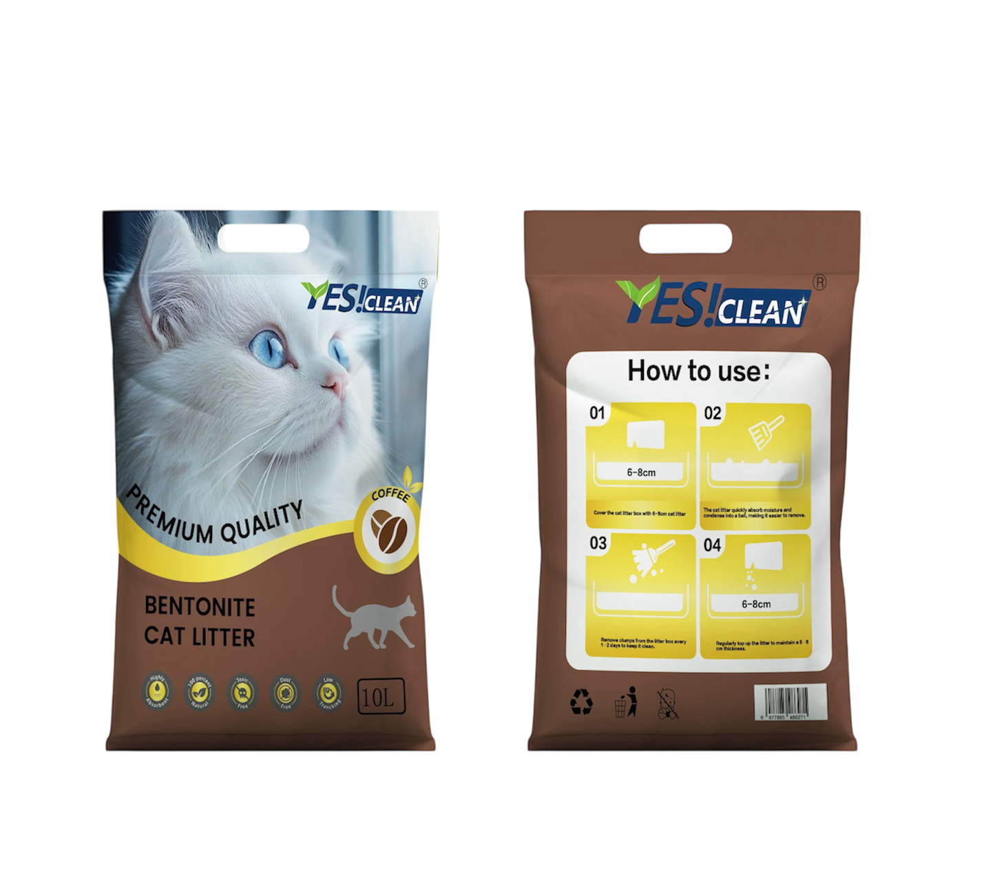 Yes Clean Cat Litter - Coffee
