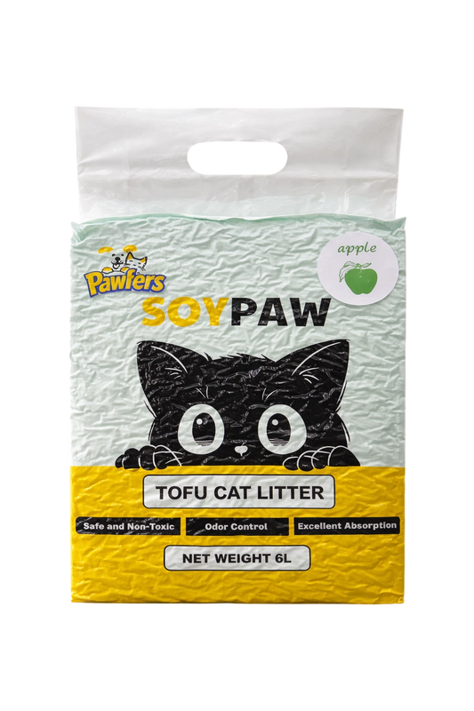 Pawfers SoyPaw Tofu Cat Litter Apple 6lt