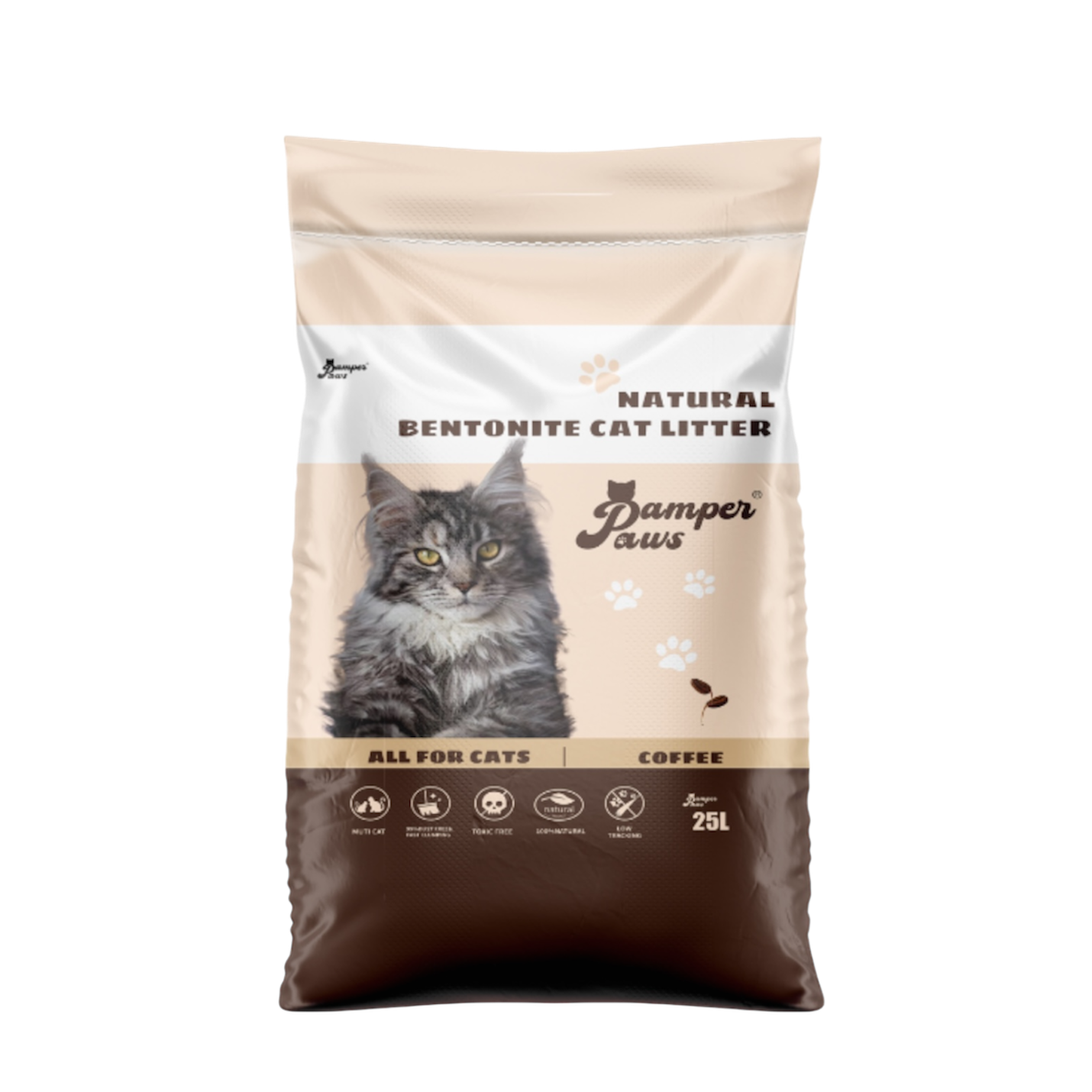 Pamper Paws Cat Litter - Coffee